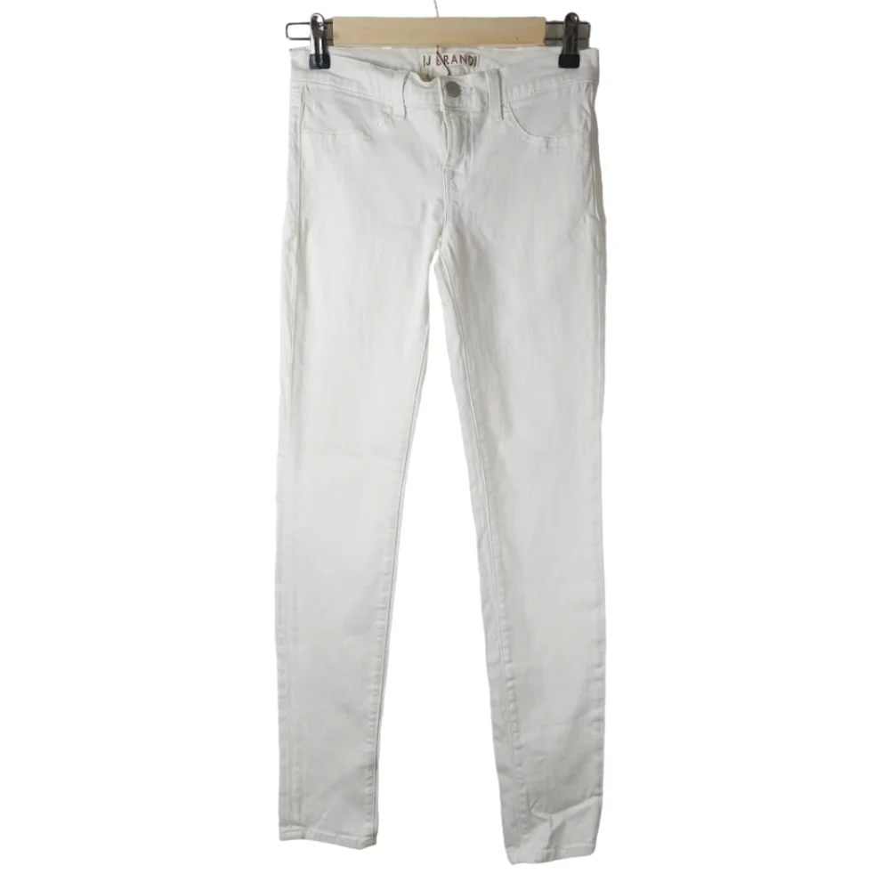 J. Brand White Low Ride Leggings - Picture 3 of 10